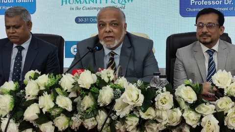 বিশ্বে ‘জোর যার মুল্লুক তার’ নীতি বাস্তবে রূপ নিচ্ছে: প্রধান বিচারপতি