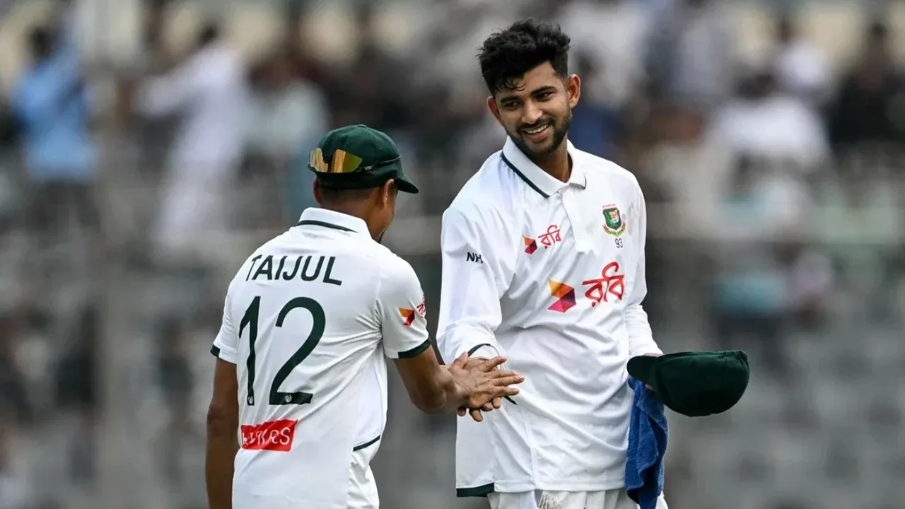 নাঈমের ঘূর্ণিজাদুতে লিড পেল বাংলাদেশ